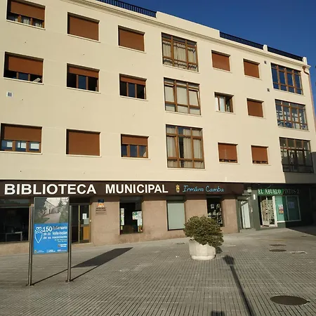 Apartamento En El Paseo Maritimo De Vilanova De Arousa A Pie De Playa Esterno foto